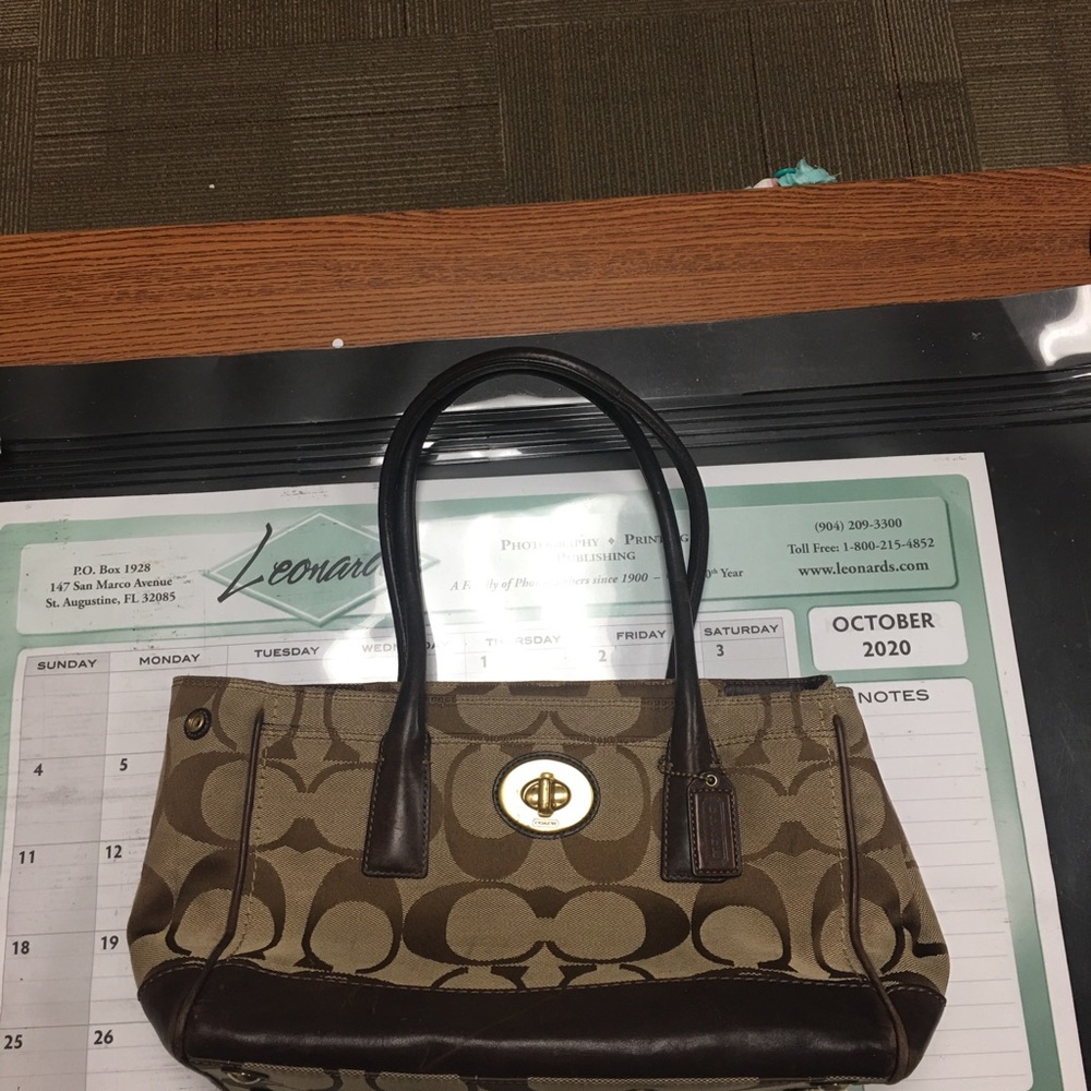 Coach satchel shoulder bag